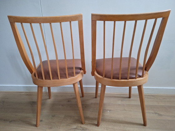 Image 1 of 2 x Mid Century Stühle 1950er/60er Jahre