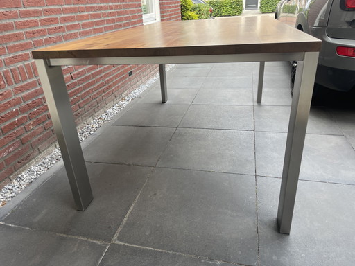 Bert Plantagie tafel van notenhout met certificaat