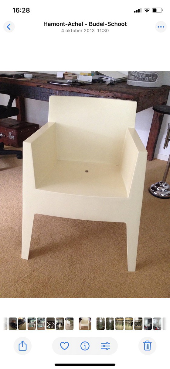 Image 1 of Driade Toy chair Philippe Starck yellow