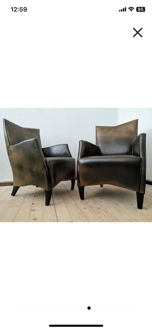 2x Bart van Bekhoven Stühle