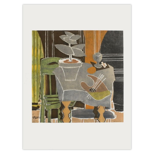 Georges Braque Poster Expo 61 – Musée Galliéra (Before the Letter) – Paper