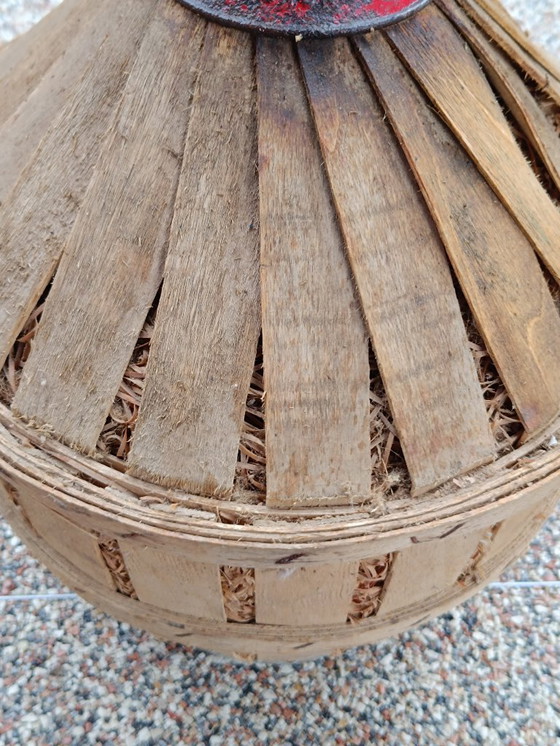 Image 1 of Demijohn in seiner Holzverpackung