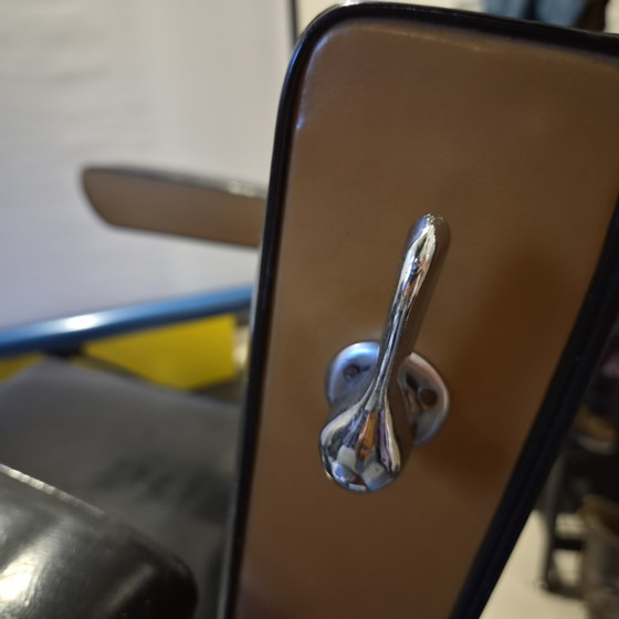 Belmont kappersstoel jaren 1950 – Fauteuils, Metal, Rubber (photo 13 of 15)