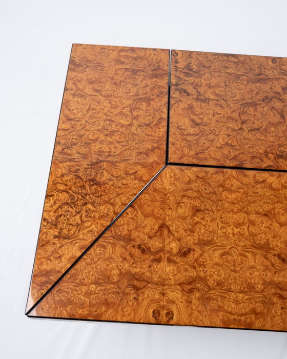 Image 1 of Elm burl salontafel/bar, Paul Michel voor Roche Bobois, Frankrijk, jaren 80