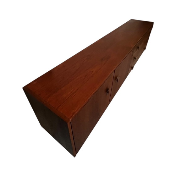 Image 1 of Teakhouten dressoir uit de jaren 60