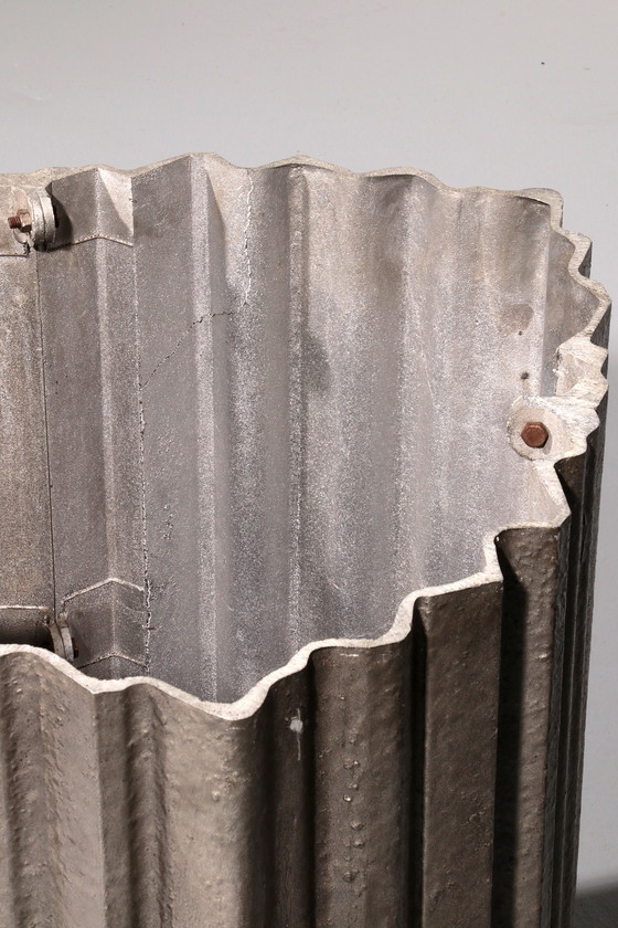 Image 1 of Chic Brutalist Dining Table by Max Papiri 1970 Italy