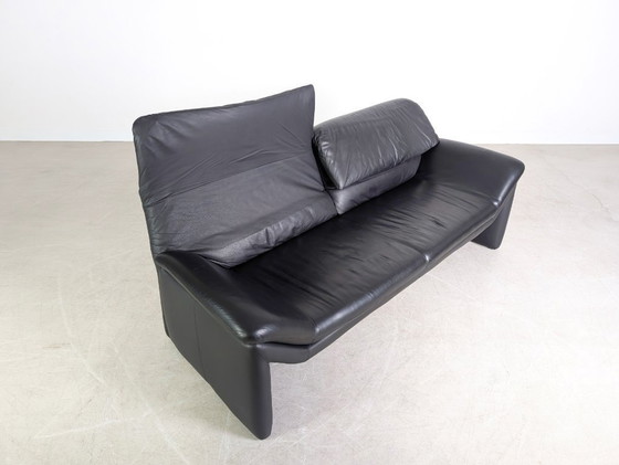 Image 1 of Divano originale Hans Kaufeld Design Couch De Sede in pelle nera