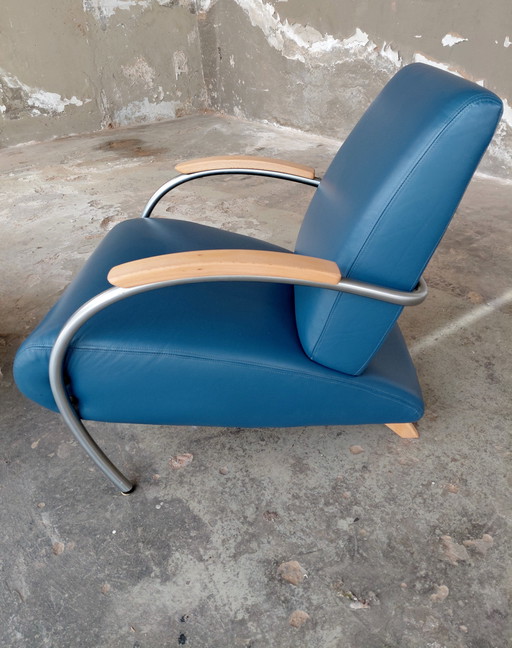 Gueldre 5470 | Cuir bleu vintage