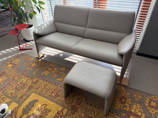 Leolux Felizia 2,5-zits + 2x Fauteuil + POEF