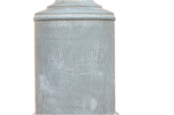 Image 1 of Brulor benzinelamp van wit metaal, 10x17 cm