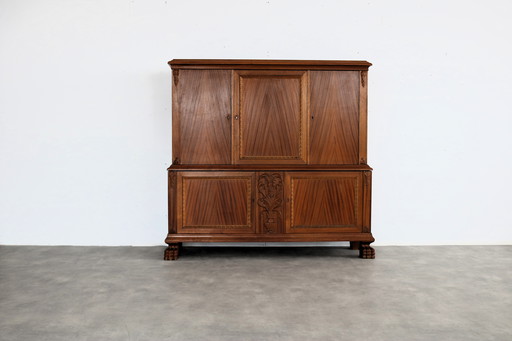 Brutalist 1950s Highboard