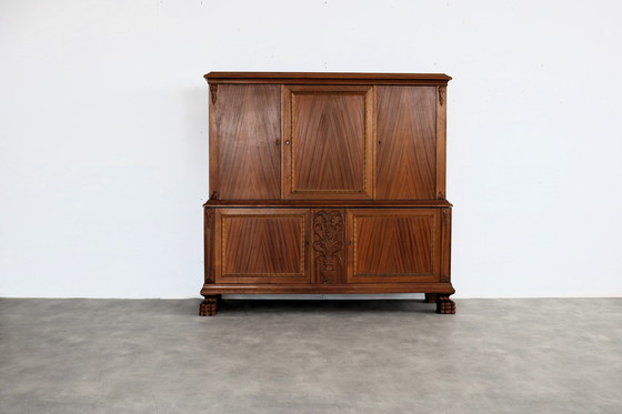 Image 1 of Brutalist 1950s Highboard
