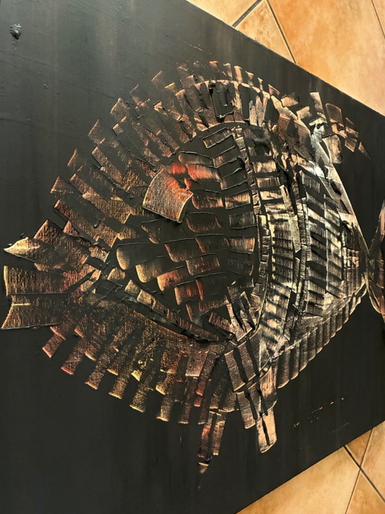Fish 1 – Walter Geraci, Paintings & Drawings, Canvas, Other (photo 4 of 13)