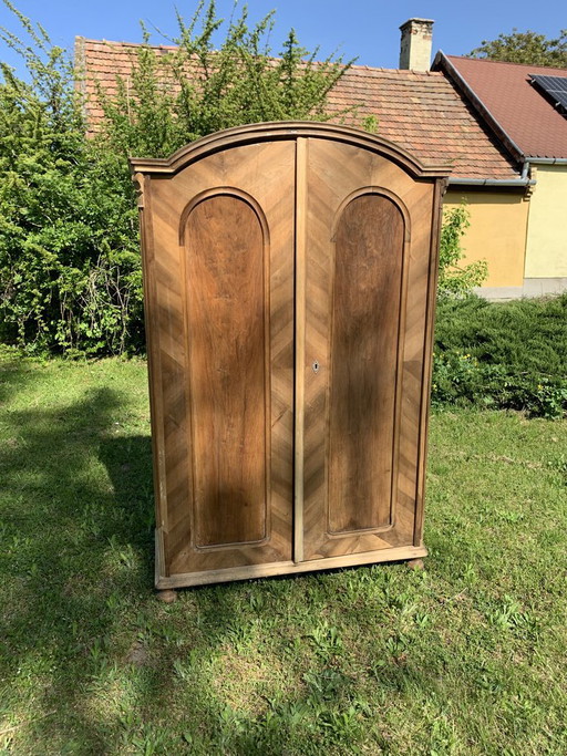 Armadio Ungherese Marrone Vintage