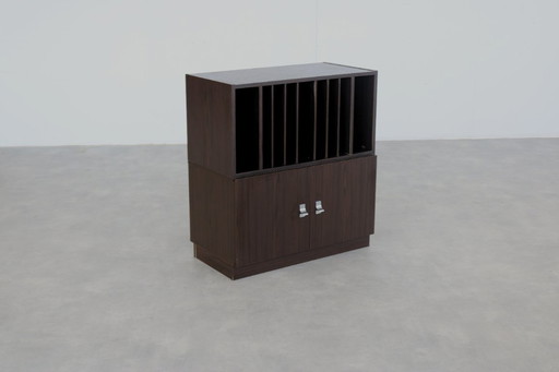 vintage audiomeubel | vinylkast | jaren 80 | Zweedsr