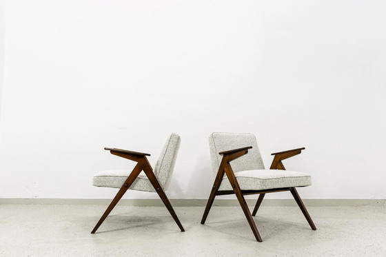 Image 1 of Sessel Typ 300-177 "Bunny", Polen, 1970er Jahre, 2 Stück