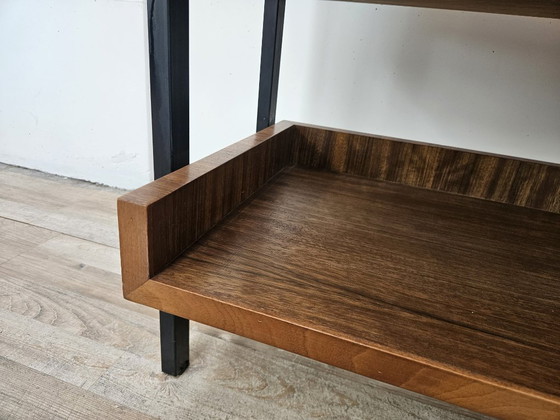 Image 1 of Anrichte aus Teakholz mit Eisenstruktur, 1960