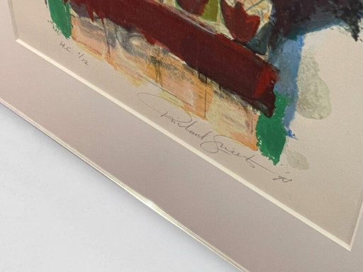 Richard Smeets Serigrafia – Multicolore | Richard Smeets – kunst, Glass, Metal (photo 2 of 5)