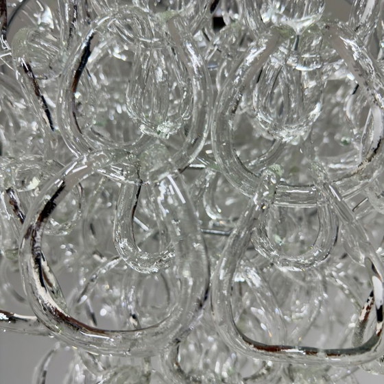 Image 1 of Vistosi “Giogali” hanglamp – Angelo Mangiarotti – Murano, Italië, 1967