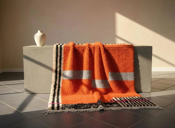 Alfombra de lana natural 2.5 x 1.5 m – Wool, Modern (photo 6 of 7)