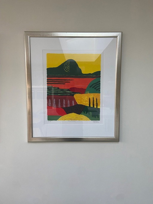 2 screen prints by Ronald Boonacker