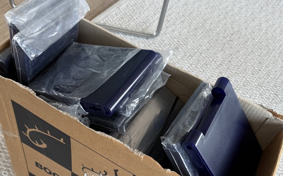 Image 1 of BOOKWORM /11 by Ron Arad - Cobalt Blue - Kartell