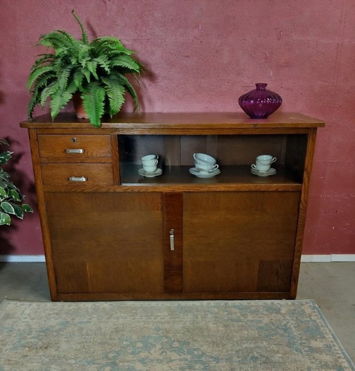 Vintage cabinet dresser chest of drawers
