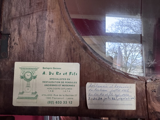 Comtoise Standuhr Korpus bemalt um 1840(?) ca 220 H 46 B 24 T – Macé a Redon, Klokken, Wood (photo 7 of 14)