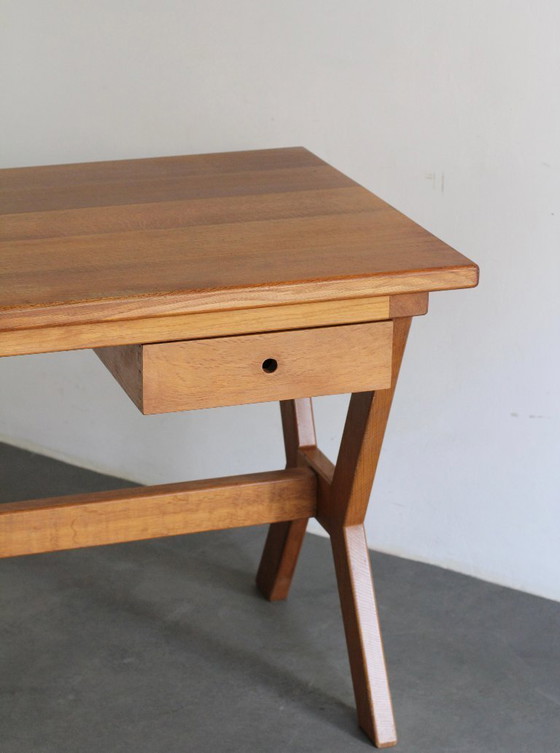 Image 1 of Oak desk from the 1960S