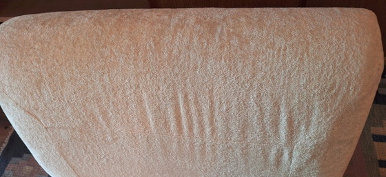 Image 1 of Italienischer Lounge-Sessel aus Fiberglas und Mohair im Stil von Mario Bellini, 1960er Jahre