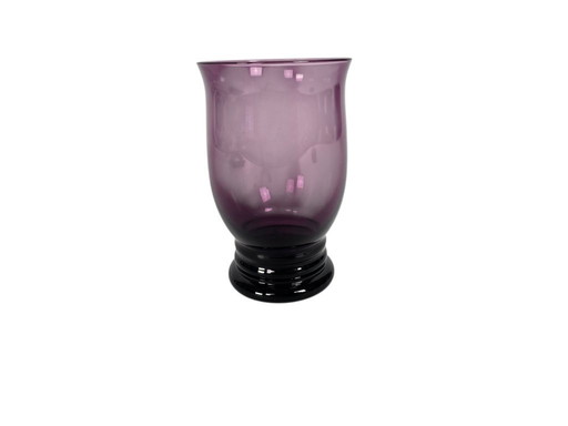 Leerdam Glass Factory - A.D. Copier - water glass - model 1743 - purple - 1923