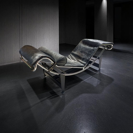 Le corbusier perriand jeanneret chaise longue LC4 Cassina 70s Originele 1980s cassina (1964-heden) licentie. Gemerkt en genummer