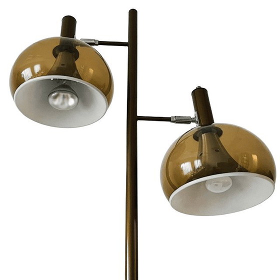 Image 1 of Lampadaire Dijkstra de style futuriste des années 1970, avec spots intégrés