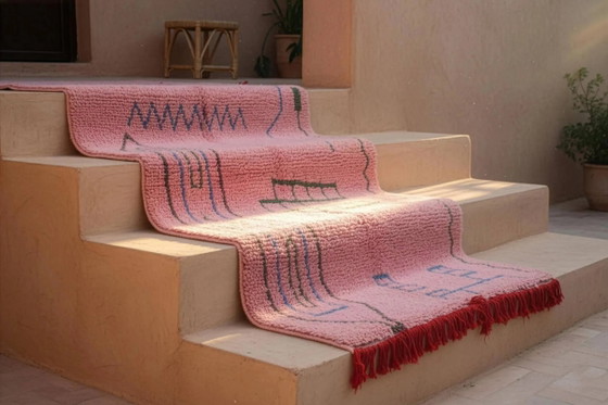 Alfombra de lana hecha a mano Marruecos 2.5 x 1.5 m – Wool (photo 5 of 9)