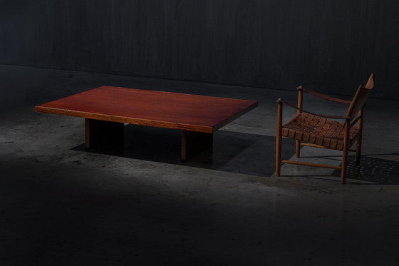 Image 1 of Tavolino da caffè in bambù di Axel Vervoordt, Belgio, anni '80