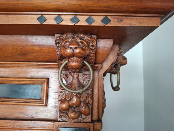 Image 1 of Armario arqueado de Utrecht, finales del siglo XVII.