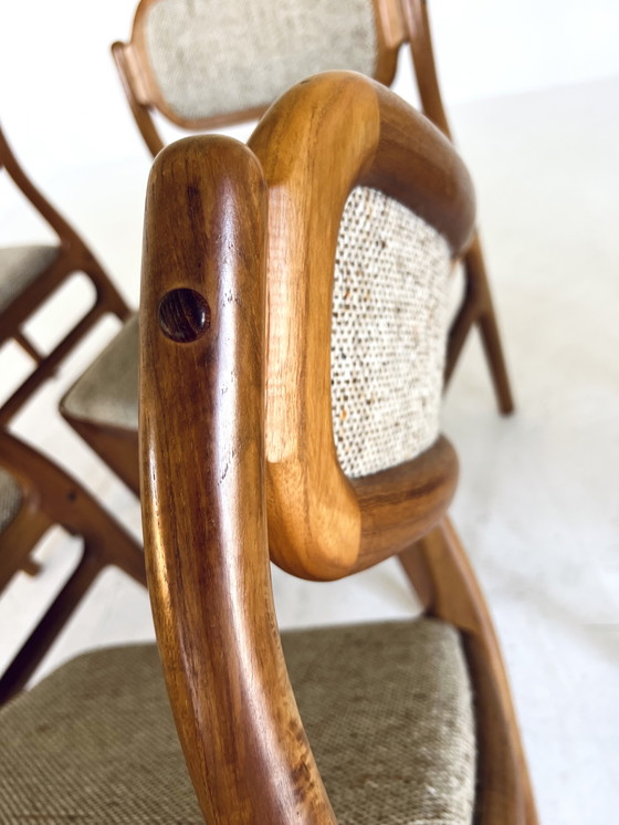 Image 1 of 6x Dining chair Johannes Andersen, Uldum Møbelfabrik '60