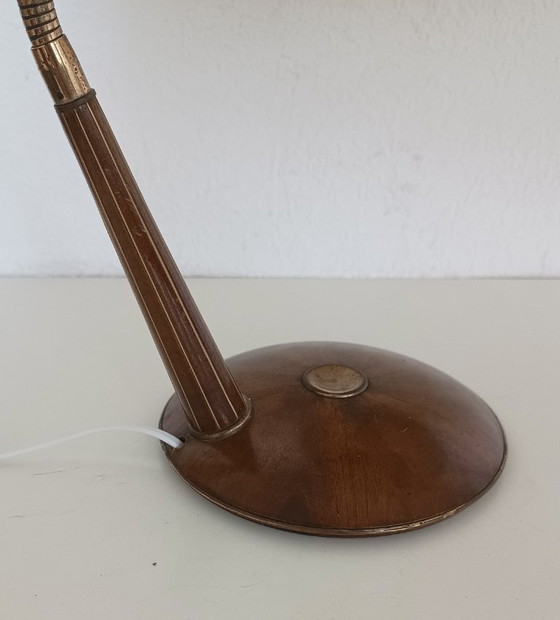 Lampada da scrivania anni Cinquanta domata – Temde, Lampade da scrivania, Metal, Wood (photo 5 of 10)