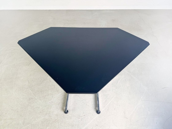 Image 1 of Original USM Haller corner desk Kitos M Plus black oak