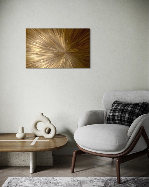 Pannello solare in bronzo