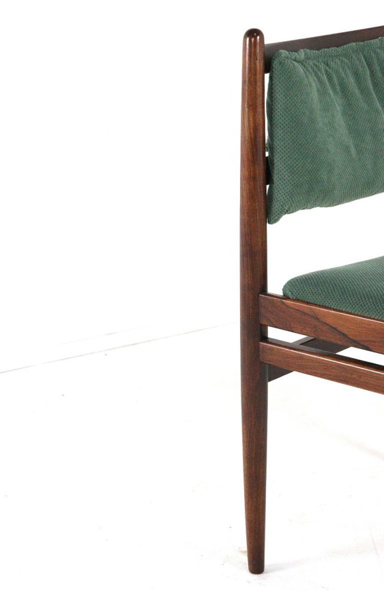 Image 1 of Ensemble de 4 chaises vintage en palissandre « Quern ».