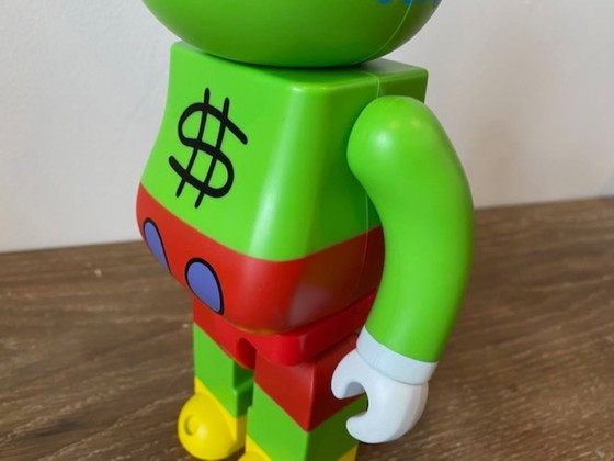 Image 1 of Bearbrick Keith Haring Andy Warhol Andy Mouse 400% MEDICOM speelgoed