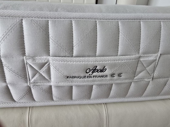 Treca Doppelbett, Doppelbetten, Leder, Stoff, Creme (Foto 4 von 6)