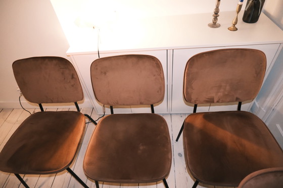 Image 1 of House doctor stoelen roestbruin 