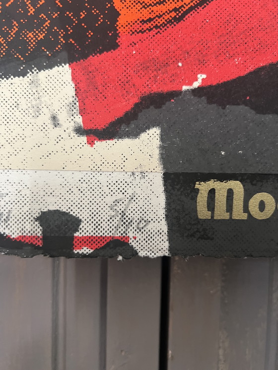 Image 1 of Zeefdruk (75/108cm) Moansburg “Japan” nr 5vd10