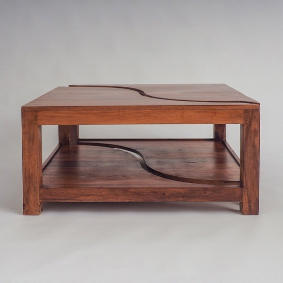 Image 1 of Wooden Yin Yang style Coffee Table