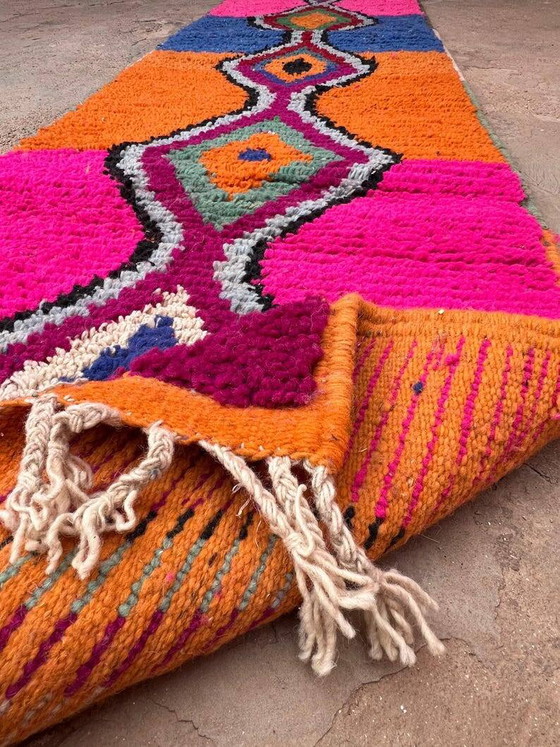 Handgefertigter Läufer 350cm x 70cm – Teppiche & Läufer, Wool (photo 8 of 10)