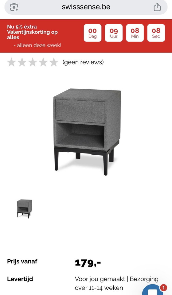 Image 1 of 2 Comodini Lifestyle Coriander - Swiss Sense