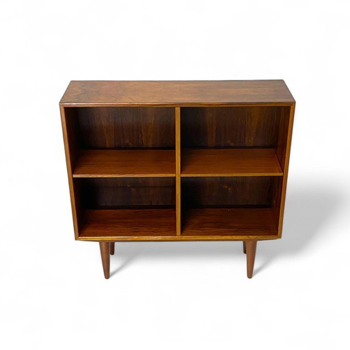 Vintage rosewood veneer bookcase from Denmark