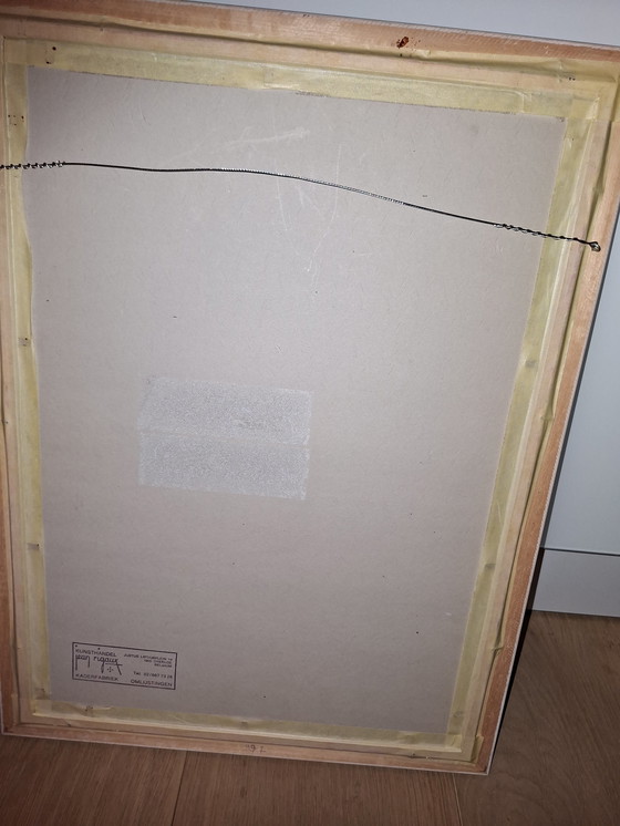 Image 1 of Ausdrucksstarke figurative Kunst – Mischtechnik auf Papier – Juli 1992